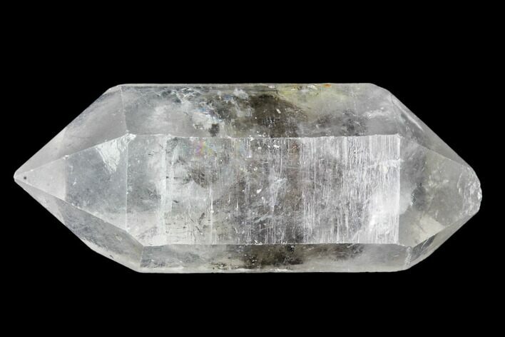 Double-Terminated Smoky Quartz Crystal - Tibet #104444